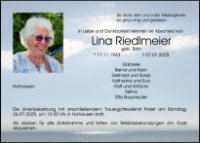 eine Anzeige