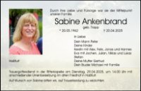 eine Anzeige